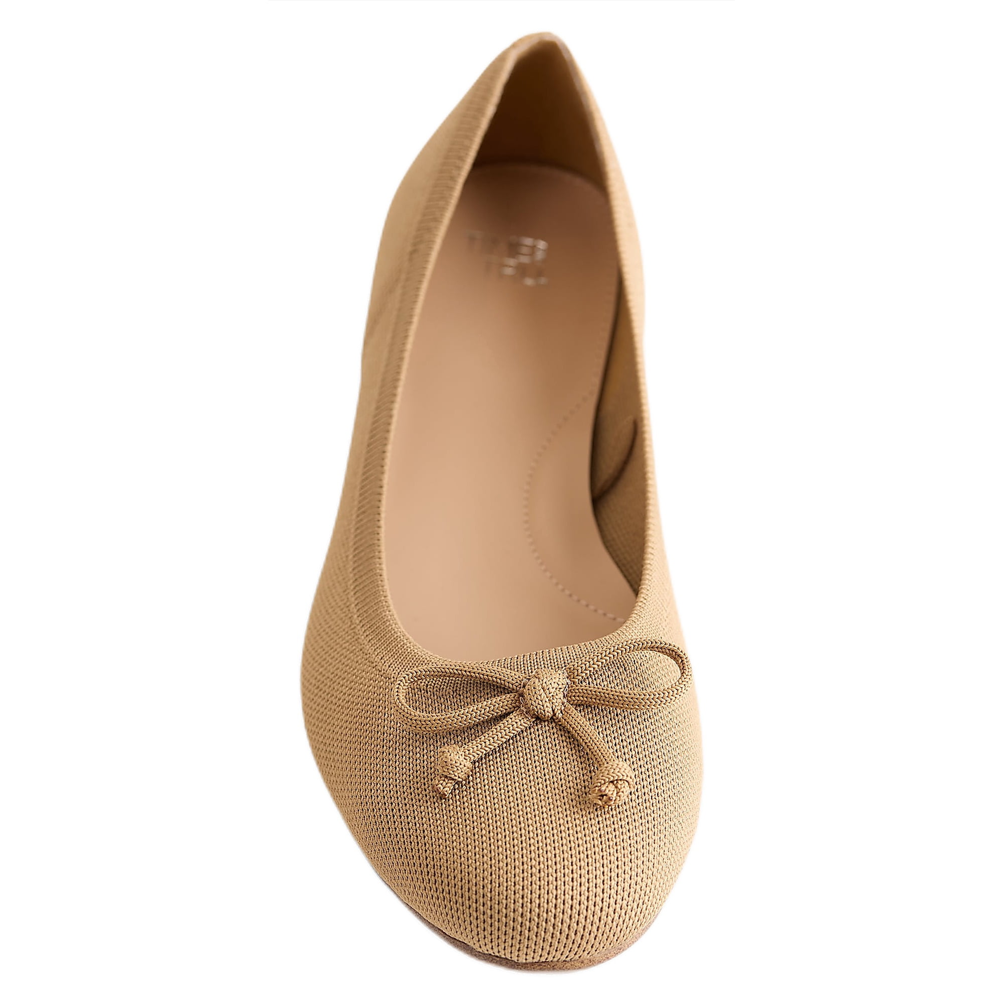 Time and Tru Women's Comfort Knit Ballet Flats