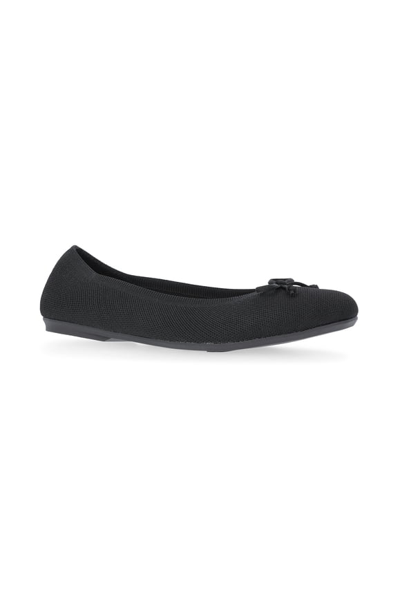 Women's Comfort Knit Ballet Flats