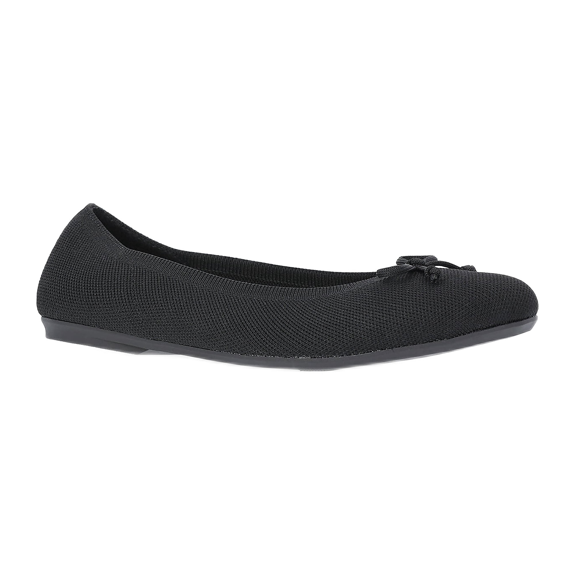 Time and Tru Women's Comfort Knit Ballet Flats