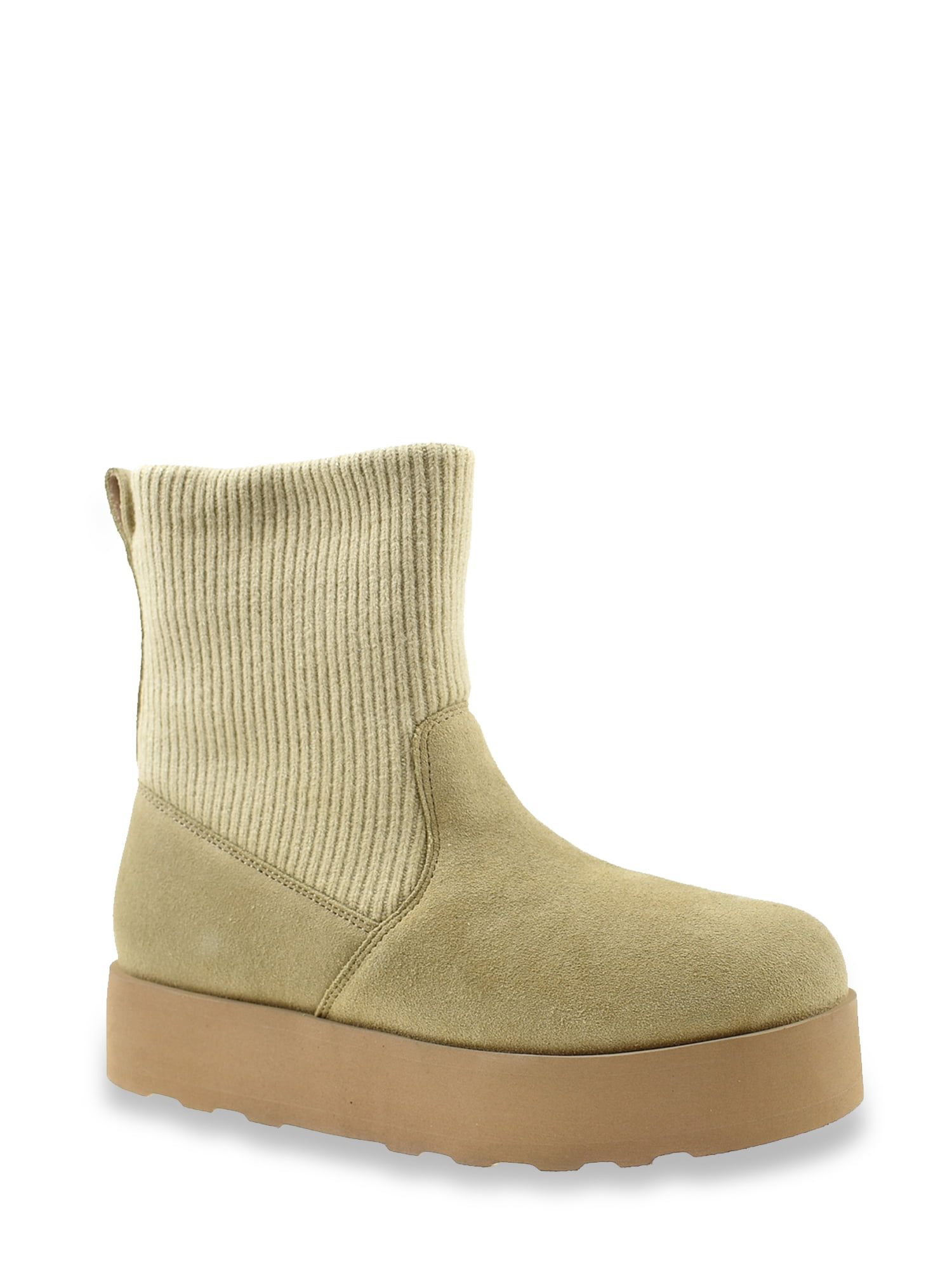 Time and Tru Women's Knit Chelsea Boot
