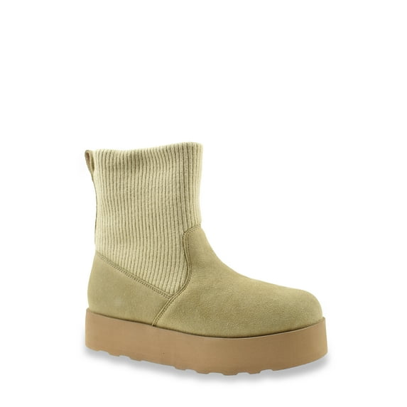 Time and Tru Women's Knit Chelsea Boot