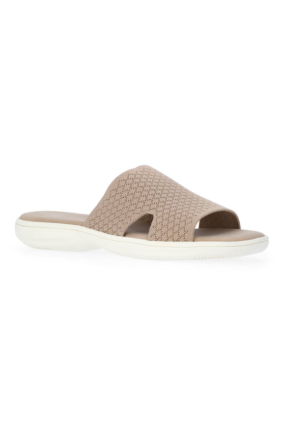Women's Comfort Knit Slide Sandals