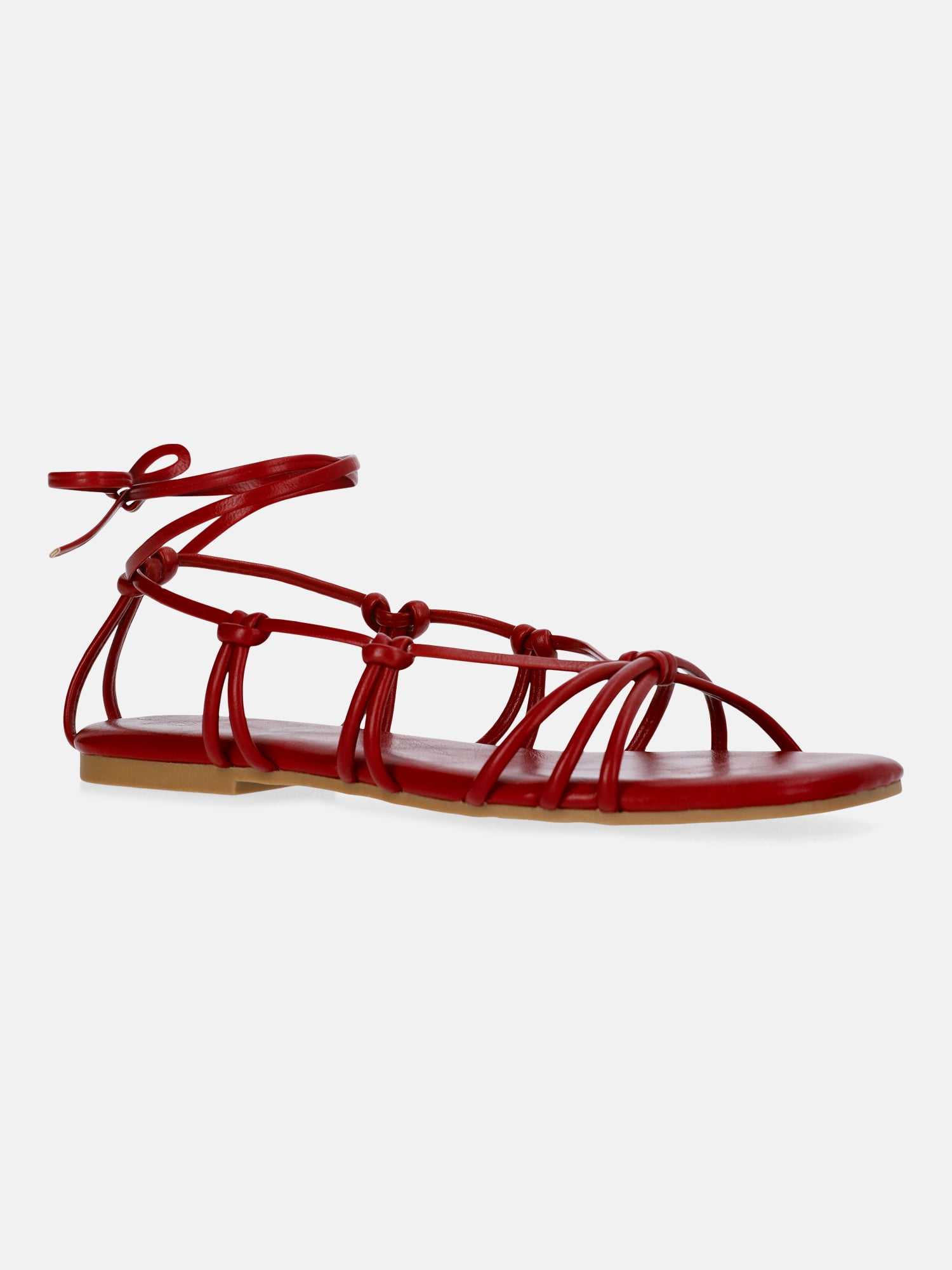 Time and Tru Women's Lace Up Sandals
