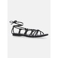 thumbnail image 1 of Time and Tru Women's Lace Up Sandals, 1 of 6