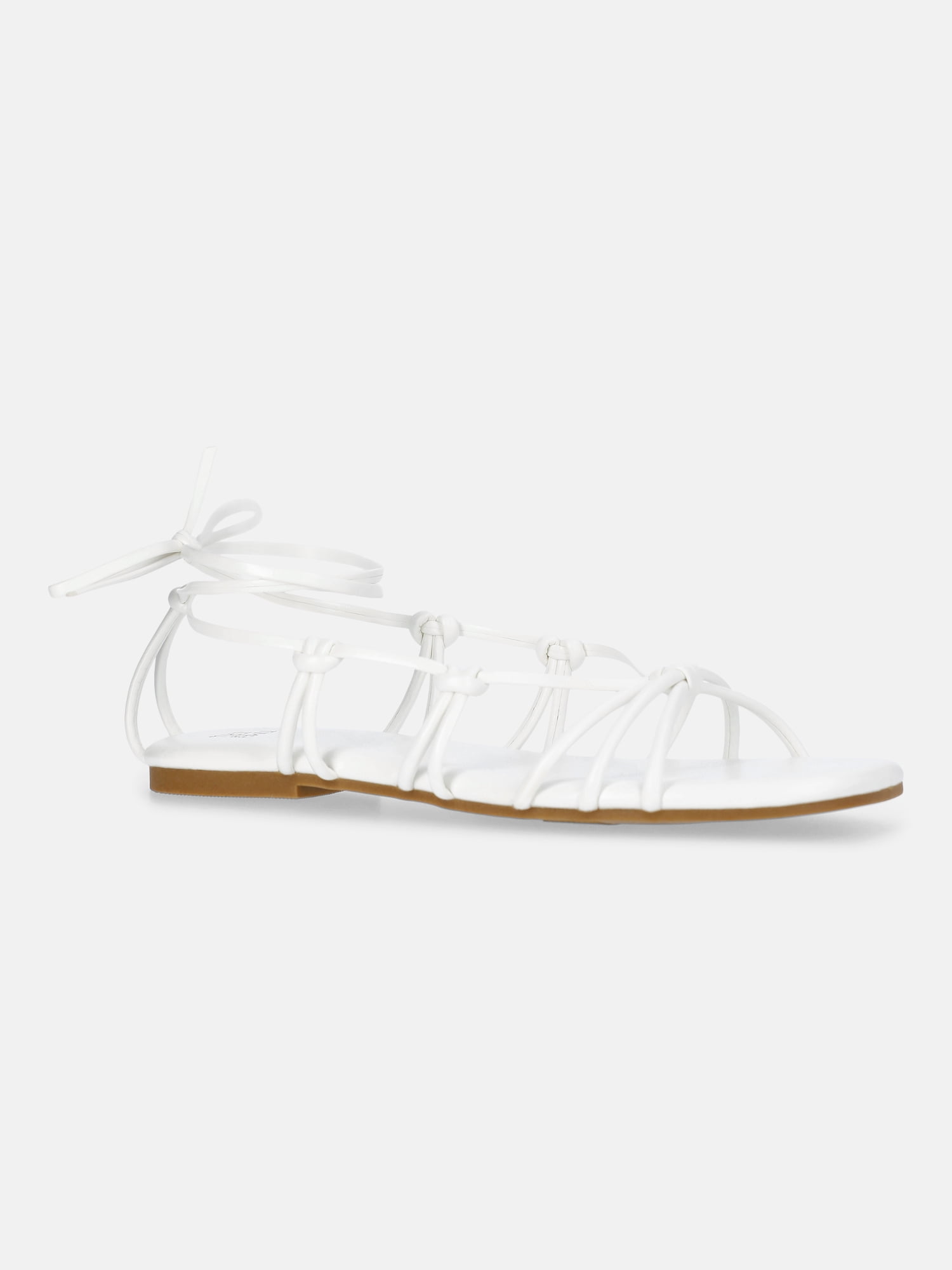 Time and Tru Women's Lace Up Sandals