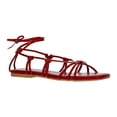 thumbnail image 1 of Time and Tru Women's Lace Up Sandals, 1 of 6