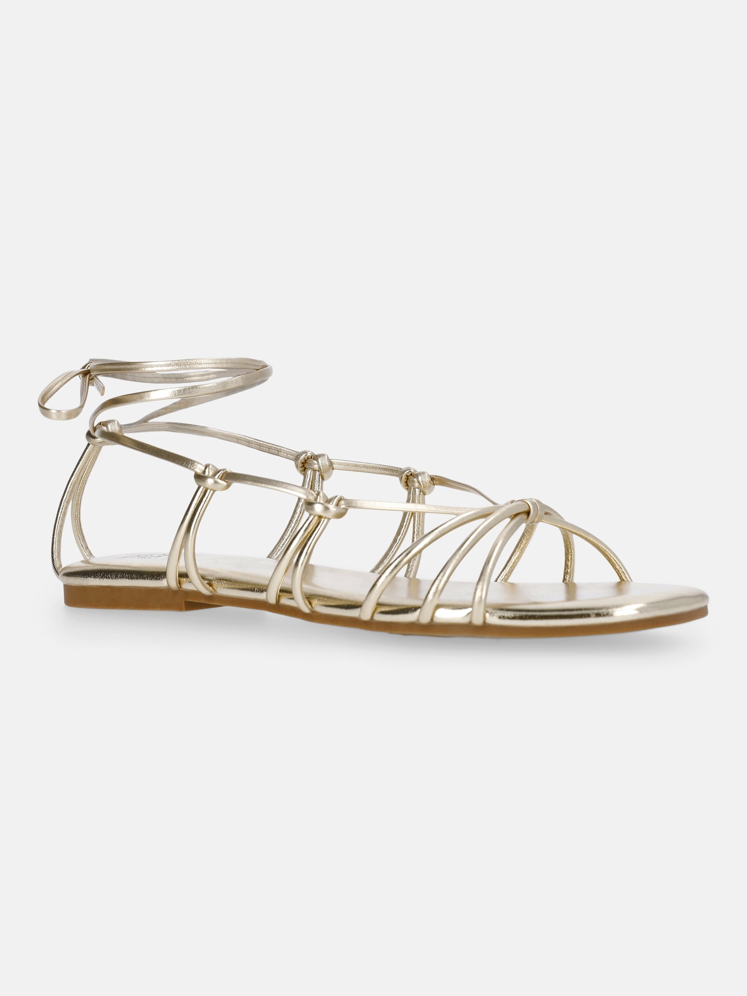 Time and Tru Women's Lace Up Sandals