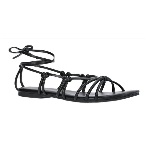 Time and Tru Women's Lace Up Sandals
