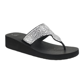 Time and Tru Women's Lifestyle Wedge Sandal