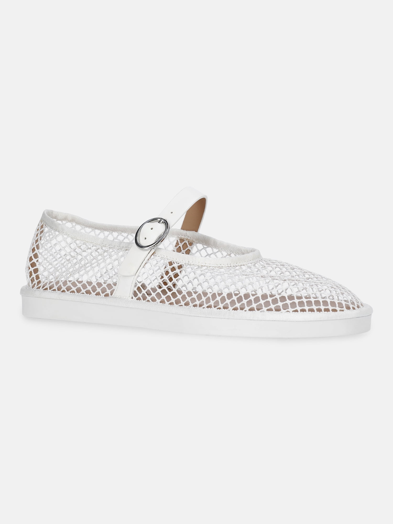 Time and Tru Women's Mesh Mary Jane Flats