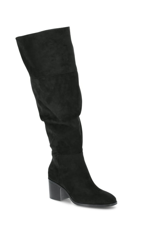 Women's Block Heel Over the Knee Boot, Wide Width Available