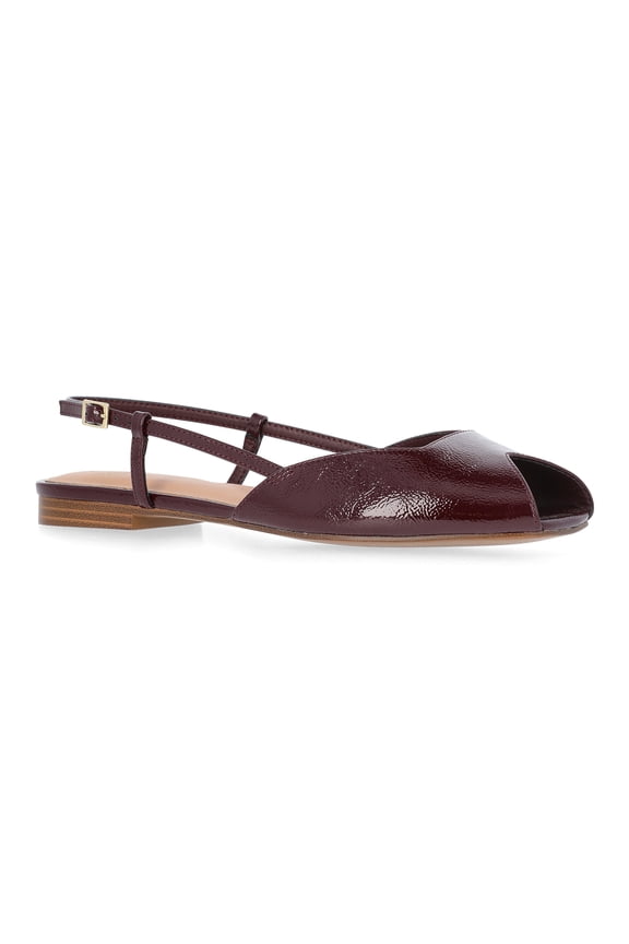Women's Peep Toe Slingback Shoes