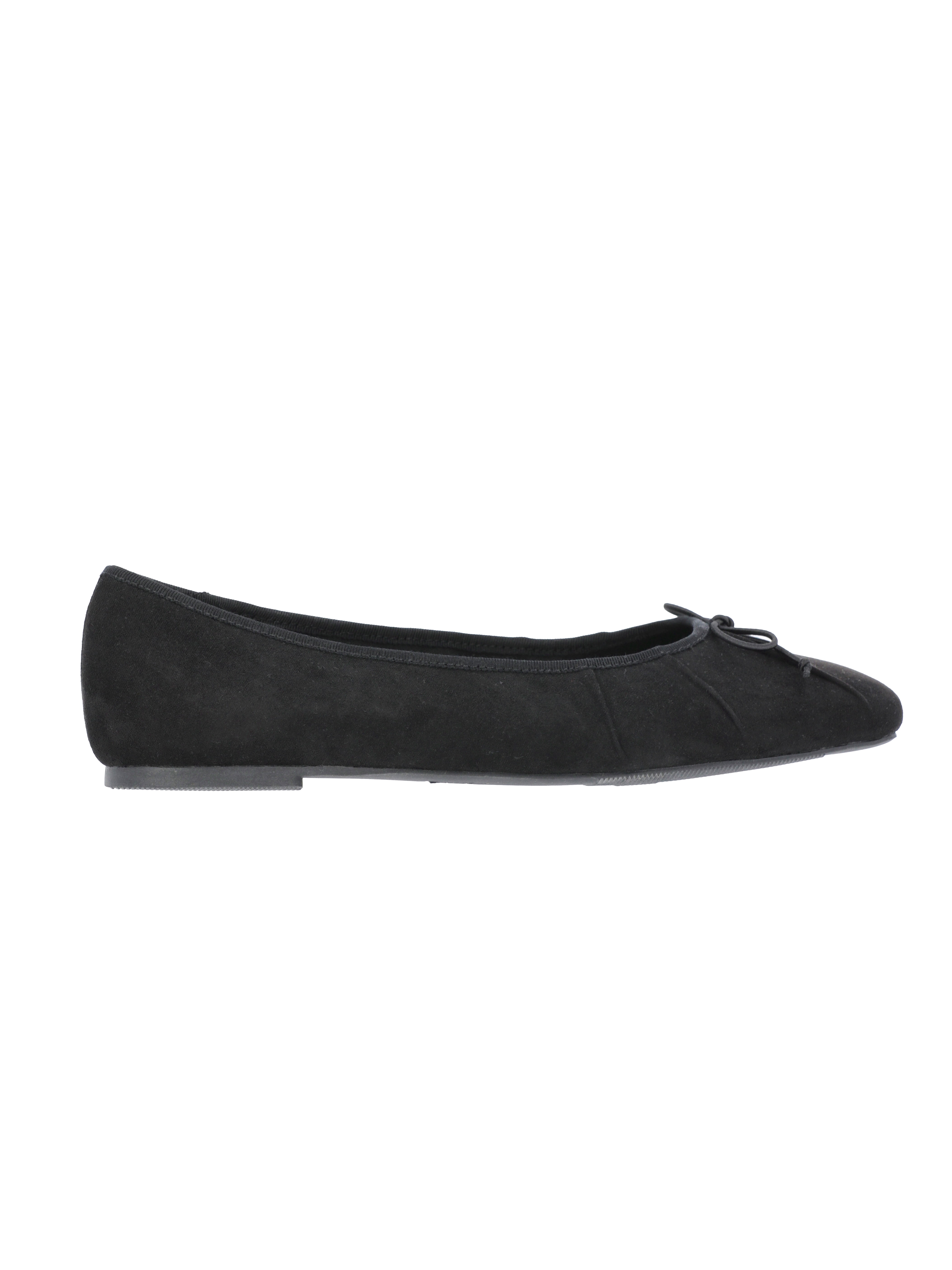 Time and Tru Women's Pleated Ballet Flats