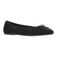 thumbnail image 1 of Time and Tru Women's Pleated Ballet Flats, 1 of 6