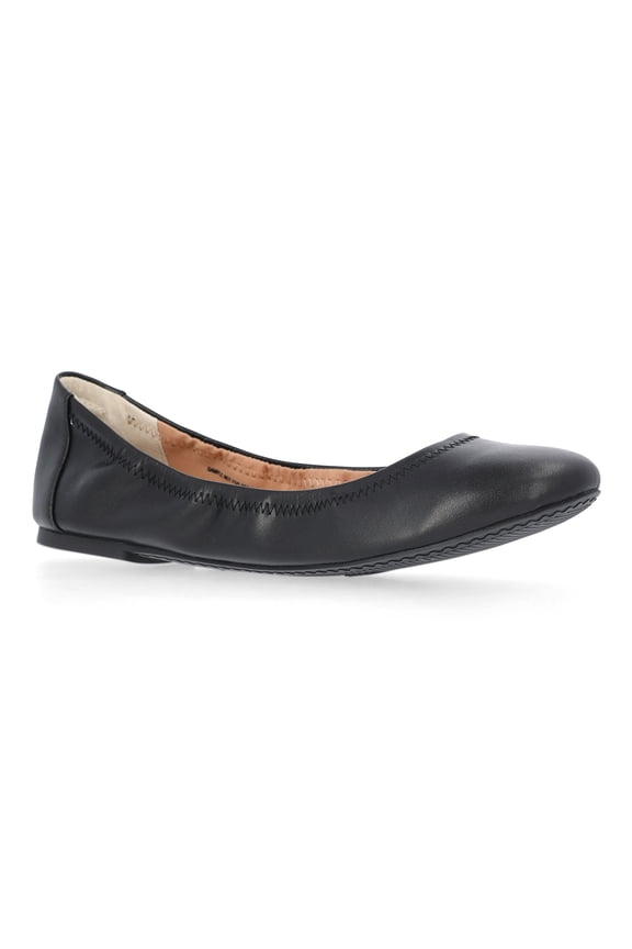 Women's Scrunch Ballet Flats, Wide Width Available