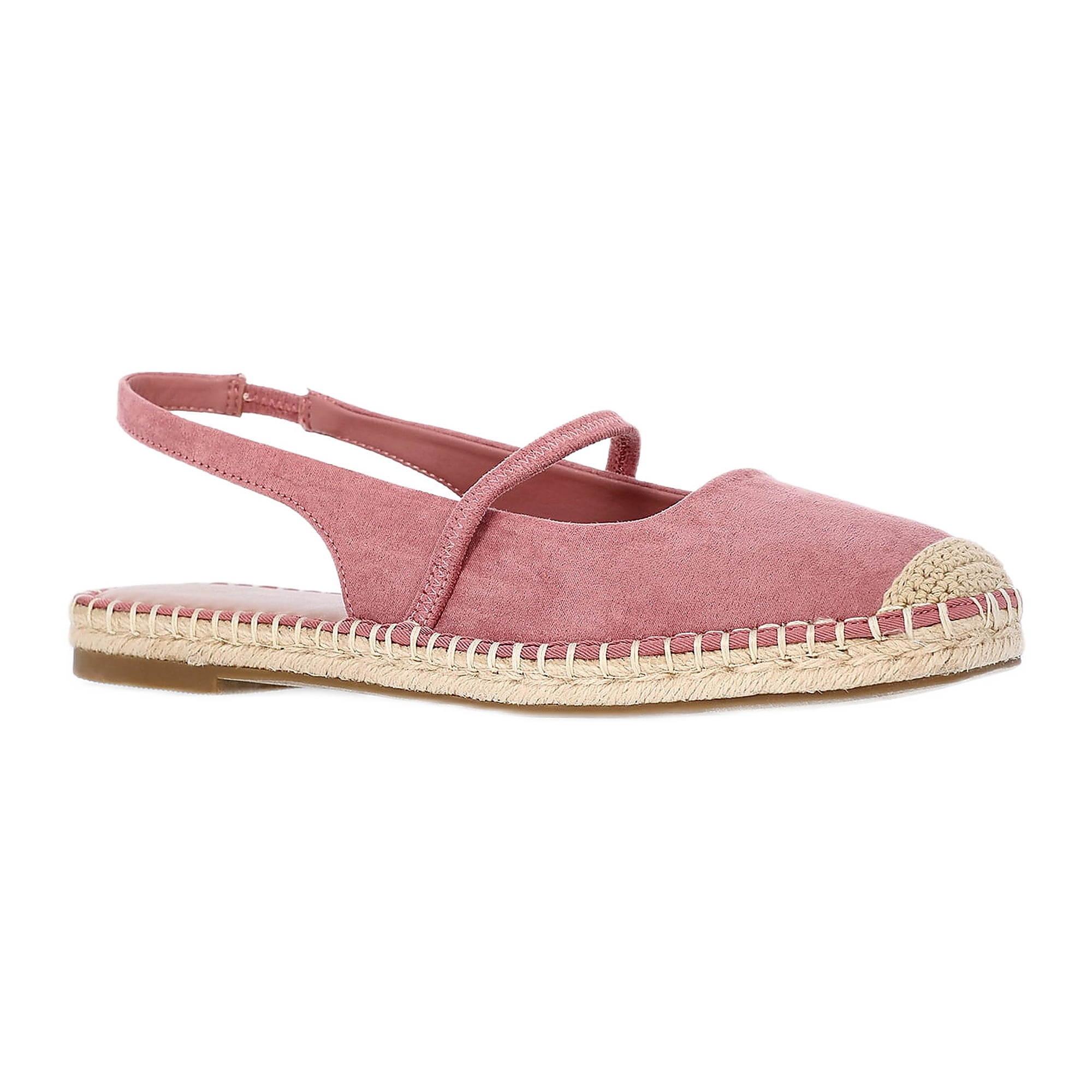 Time and Tru Women's Espadrille Slingback Shoes