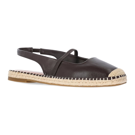 Time and Tru Women's Espadrille Slingback Shoes