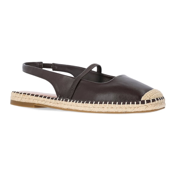 Time and Tru Women's Espadrille Slingback Shoes