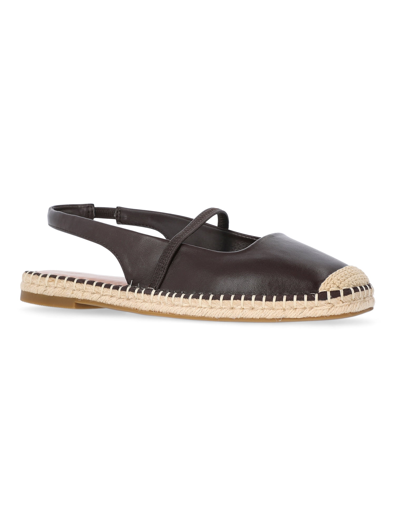 Time and Tru Women's Espadrille Slingback Shoes