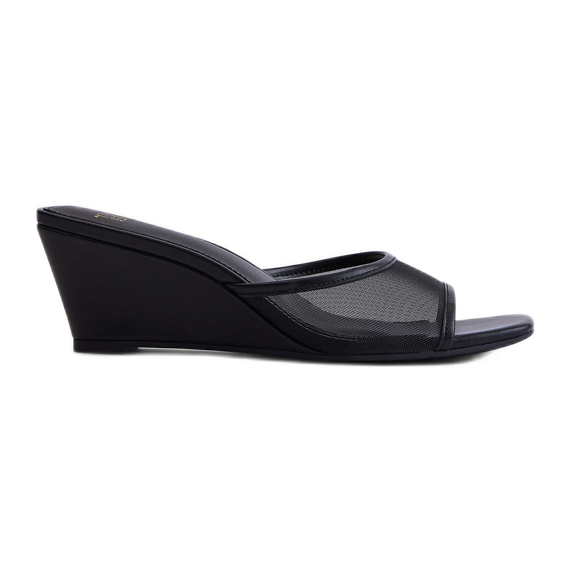 Time and Tru Women's Slip On Wedge Sandals