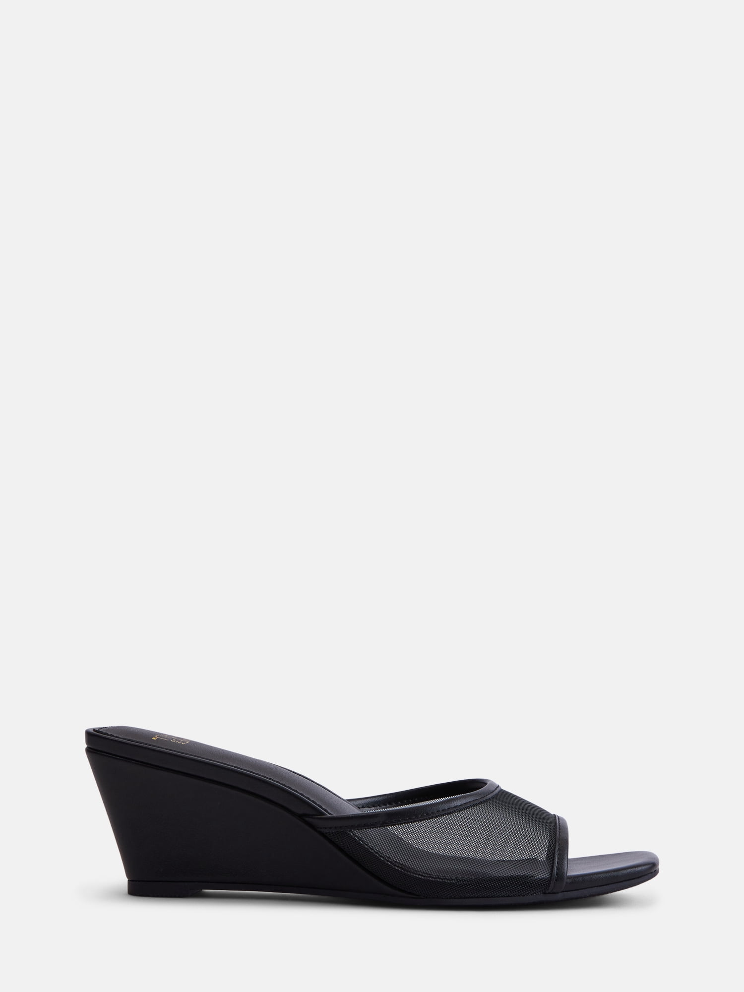 Time and Tru Women's Slip On Wedge Sandals