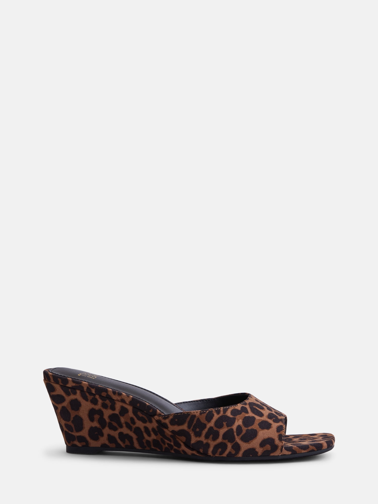Time and Tru Women's Slip On Wedge Sandals