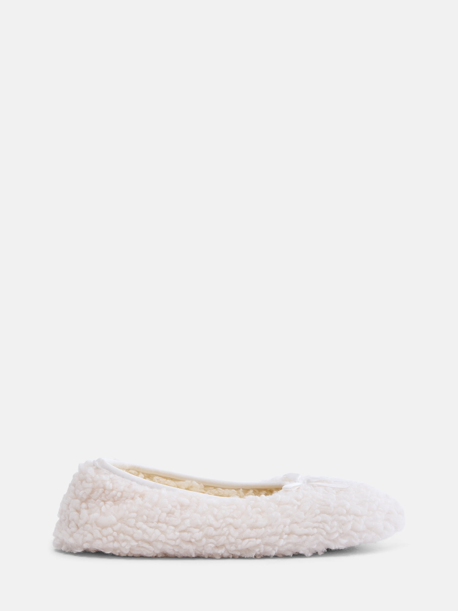 Time and Tru Women's Faux Shearling Slipper Socks