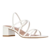 Time and Tru Women's Strappy Block Heel Sandals