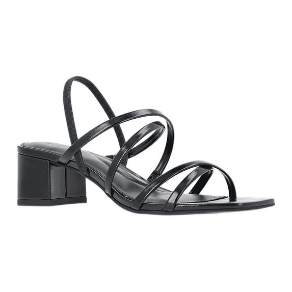 Time and Tru Women's Strappy Block Heel Sandals