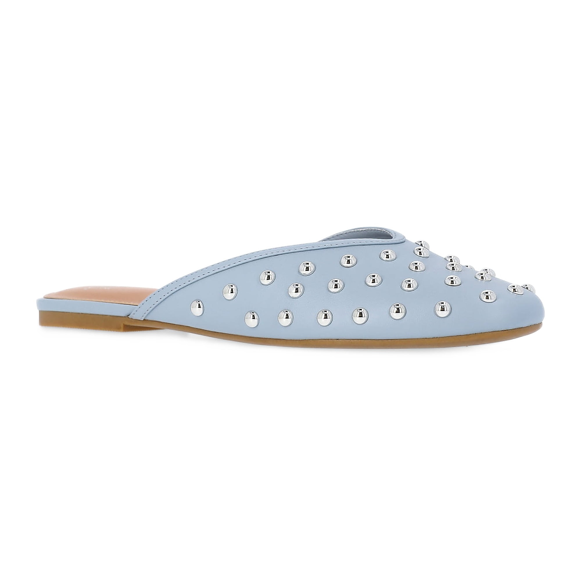 Time and Tru Women's Studded Mules