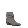 thumbnail image 1 of Time and Tru Women's Glitter Western Ankle Boots, 1 of 3