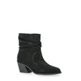 thumbnail image 1 of Time and Tru Women's Glitter Western Ankle Boots, 1 of 6