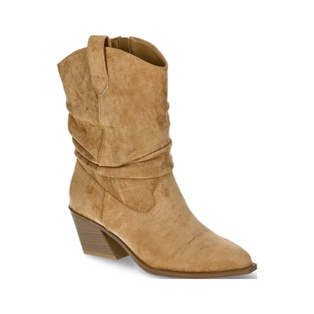 Time and Tru Women's Western Slouch Boots