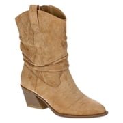 Time and Tru Women's Western Slouch Boots