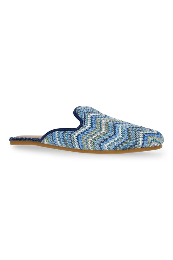 Women's Whipstitch Raffia Mules