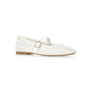 Time and Tru Womens Woven Ballet Flats