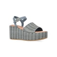 thumbnail image 1 of Time and Tru Women's Woven Wedge Heel Sandals, 1 of 6