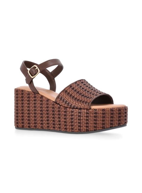 Women's Woven Wedge Heel Sandals