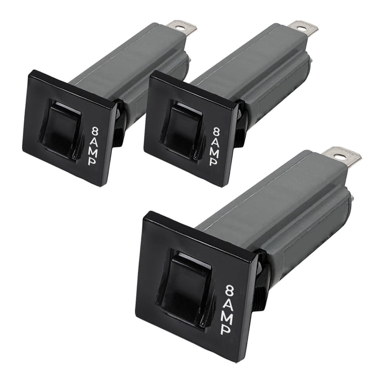 W Type 8 Amp Thermal Circuit Breaker Fuse, W28-XQ1A-8 - Quick