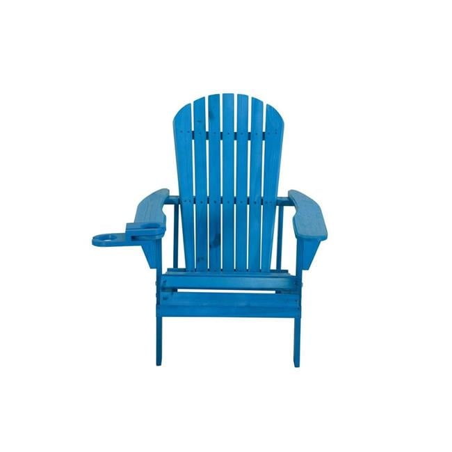 W Unlimited SW2101SB Earth Collection Adirondack Chair with Phone & Cup Holder, Natural