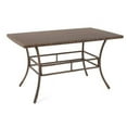 thumbnail image 1 of W Unlimited SW1616-DT Outdoor Garden Leisure Collection Patio Furniture Dining Table, 1 of 2
