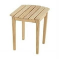 thumbnail image 1 of W Unlimited SW2009NC-ET Oceanic Collection Solid Wood Side Table, Natural, 1 of 2