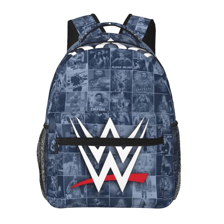 W-W-E Backpack, Durable College Backpack, Travel Daypack  display picture 3