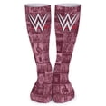 thumbnail image 1 of W-W-E Socks, Thigh Knee High Socks for Girls, Women Kawaii Novelty Athletic Socks, Gifts for for Cosplay Daily Wear, 1 of 8