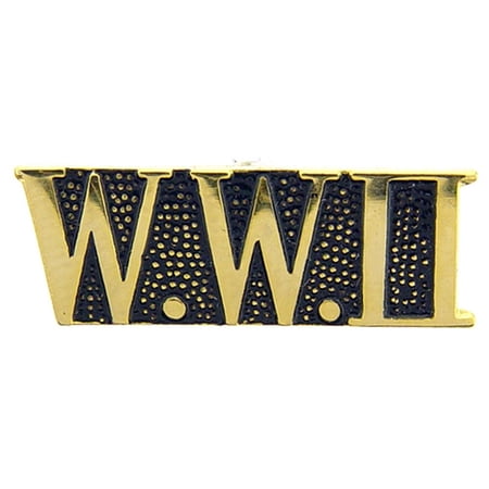 Eagle Emblems P14704 Pin - World War II, Script - 1.181 in.