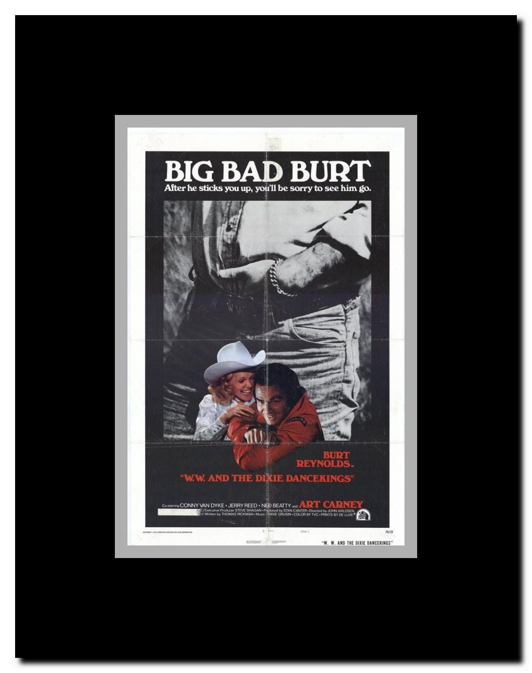 W W and the Dixie Dancekings Framed Movie Poster