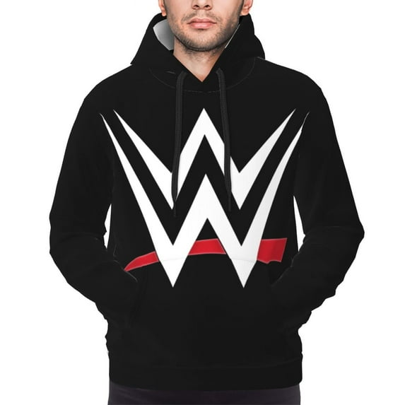 W-WE Hoodies for Men Women, Unisex Novelty Pullover Hoodies with Pocket, 3D Print Hooded Sweatshirt