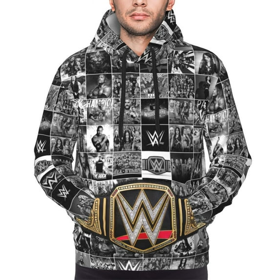 W-WE Hoodies for Men Women, Unisex Novelty Pullover Hoodies with Pocket, 3D Print Hooded Sweatshirt