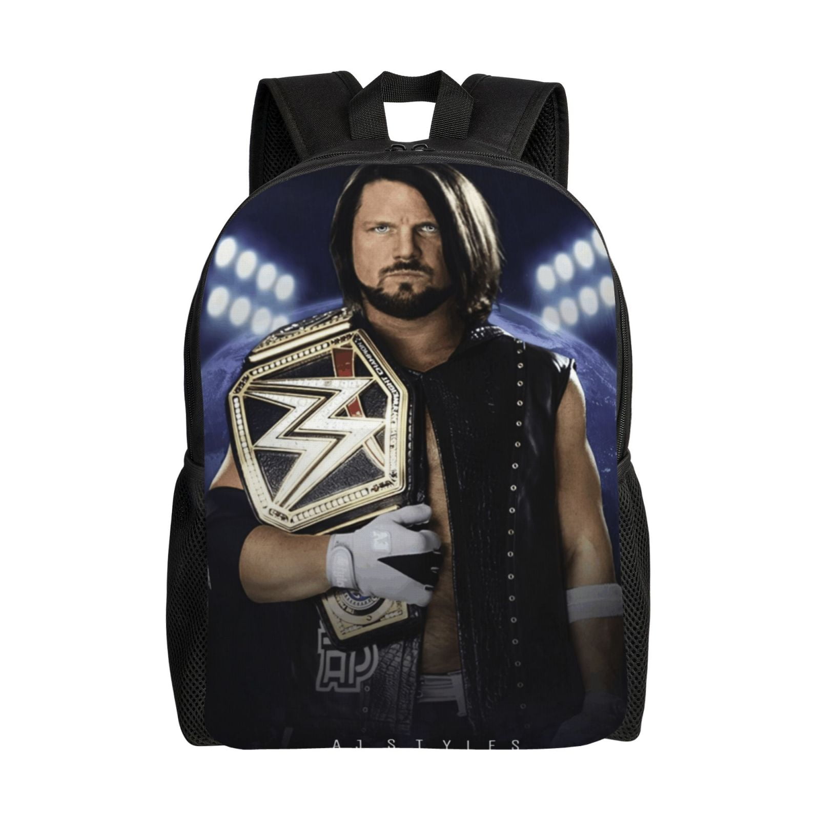W-We Aj Styles Backpack With Laptop Compartment, Lightweight Durable Commuter Bag, Travel Daypack, Large Capacity Work Bag With Wide Breathable Adjustable Straps, Fits 15-Inch Laptop