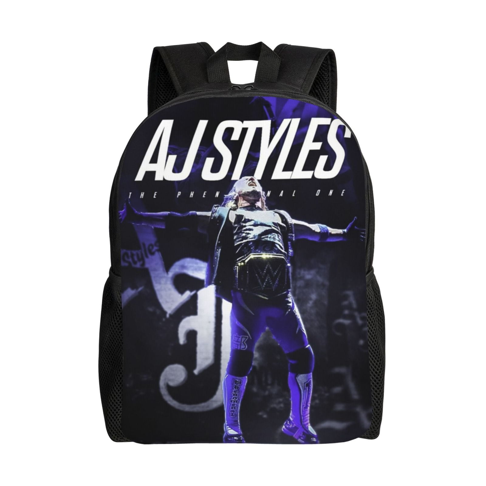W-We Aj Styles Backpack With Laptop Compartment, Lightweight Durable Commuter Bag, Travel Daypack, Large Capacity Work Bag With Wide Breathable Adjustable Straps, Fits 15-Inch Laptop